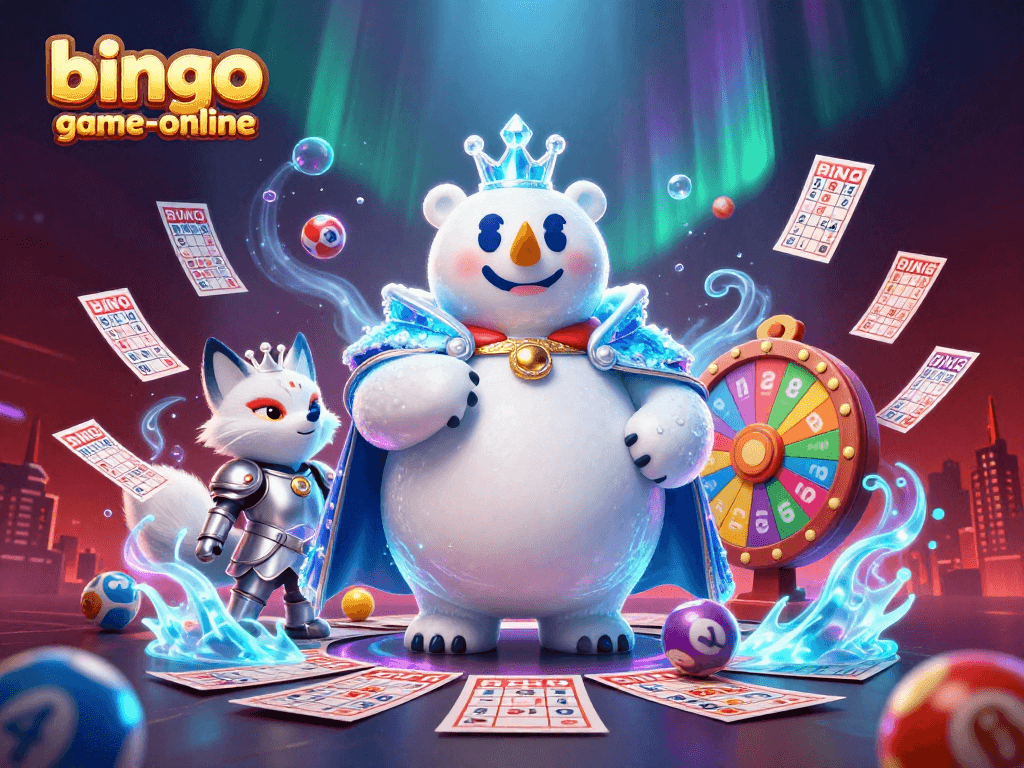 Experience jackpot excitement with bingo-game-online's vibrant scene featuring interactive bingo elements.