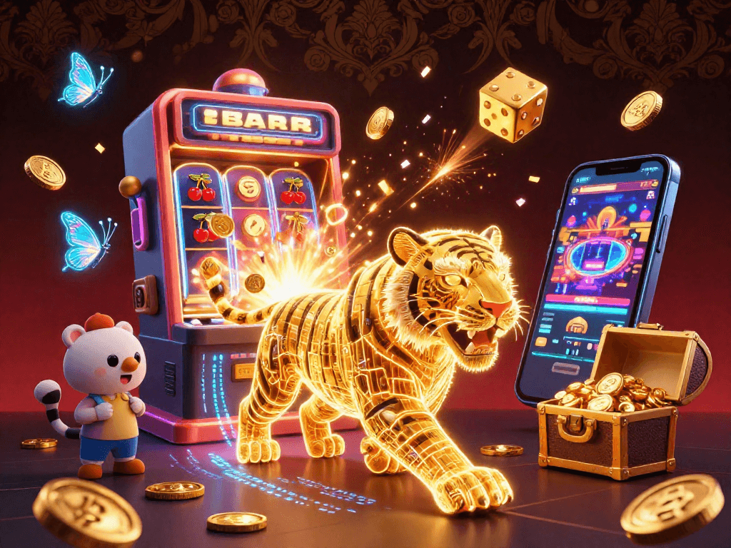 Gagnez des jackpots avec casino crypto à travers un illustrations dynamique et futuriste.
