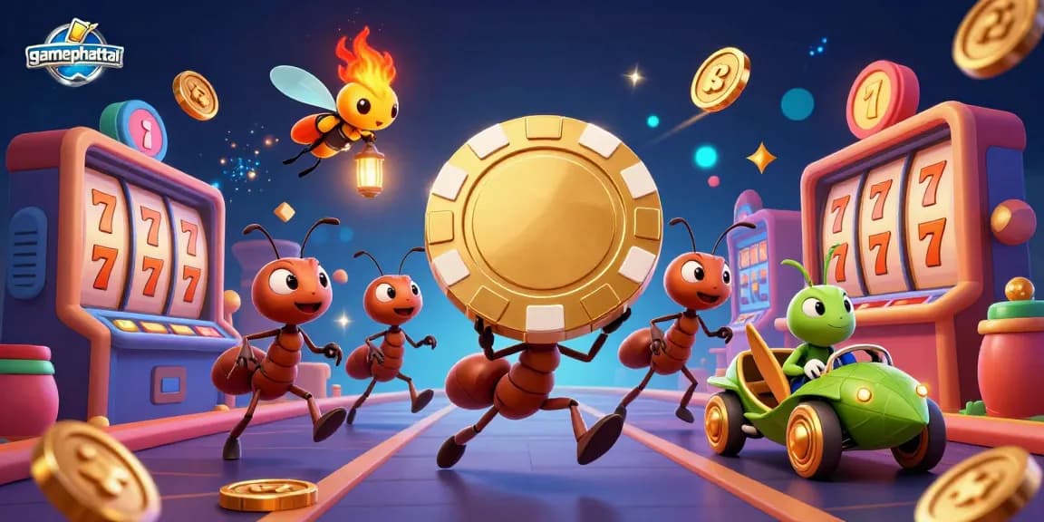 Enhance your gameplay with gamephattai and join the ant heist in a lively casino adventure!