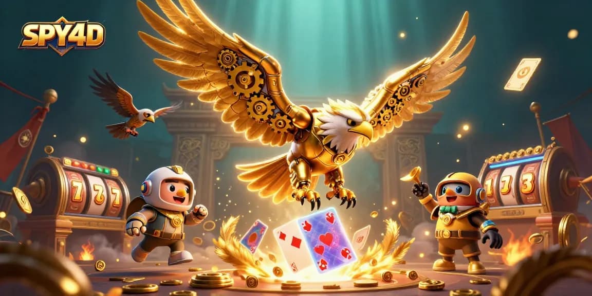 Menang besar dengan SPY4D di permainan kasino yang dipenuhi simbol keberuntungan dan petualangan!