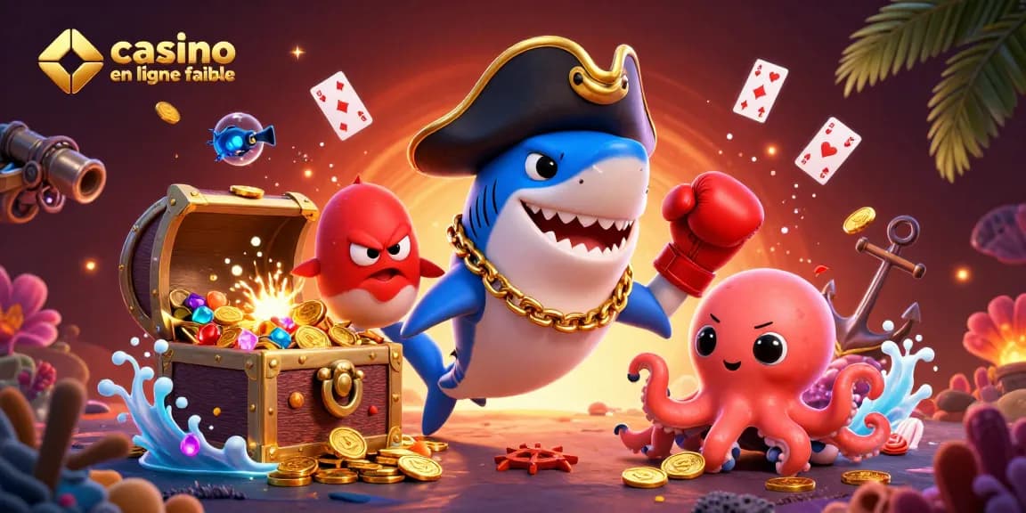 Jouez sur un casino en ligne fiable avec des personnages de dessins animés amusants et des éléments de jeu captivants.