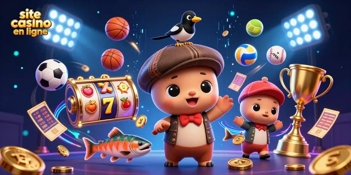 Gagnez avec le site casino en ligne en jouant aux machines à sous colorées et à d'autres jeux excitants.