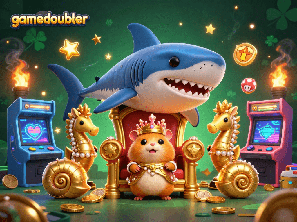 Experience thrilling wins at gamedoubler with a vibrant gaming scene of unique characters and arcade action.