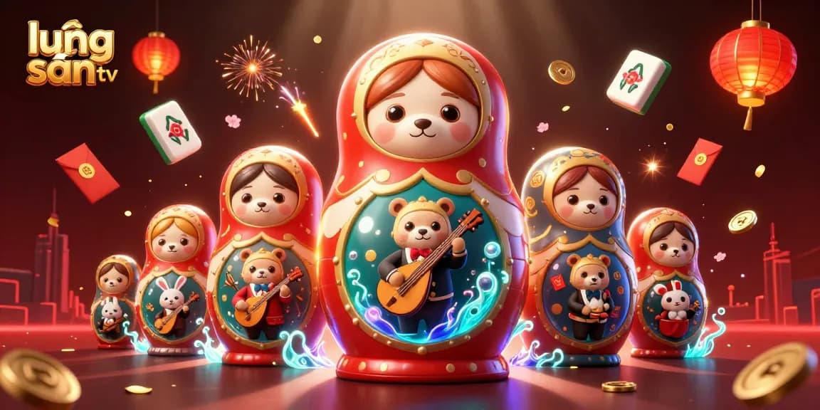 Experience the thrilling lương sơn tv atmosphere with dynamic characters enjoying casino festivities.