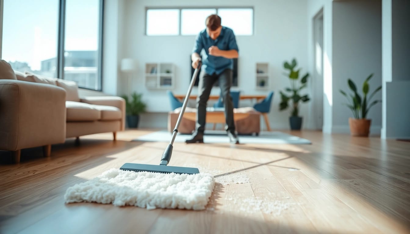 Professional bond cleaning service in Logan ensuring a spotless apartment for tenants moving out.