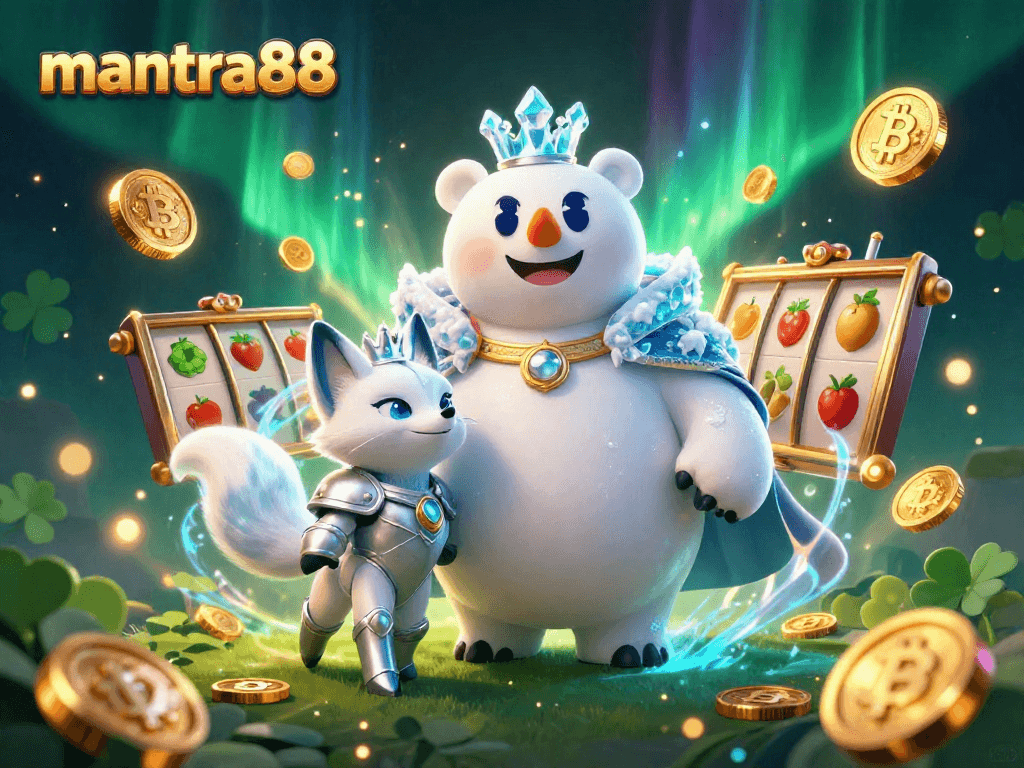 Experience excitement with mantra88, where the ice king and fox bring high-stakes slot gameplay.