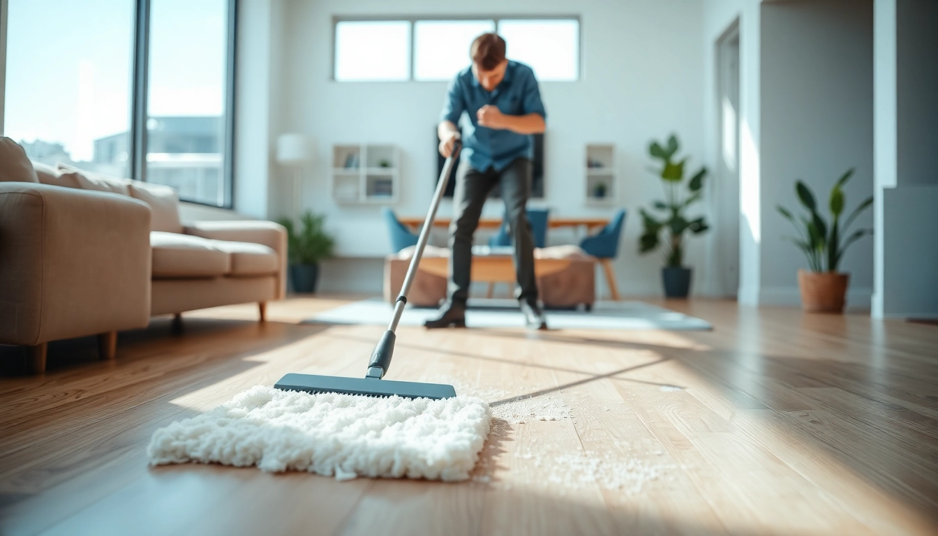 Professional bond cleaning service in Logan ensuring a spotless apartment for tenants moving out.