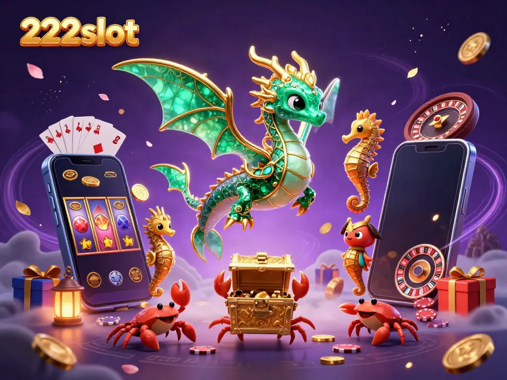 Menangkan hadiah luar biasa di 222slot dengan slot permainan yang menarik dan efek visual megah.