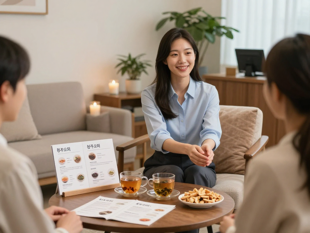 청주오피에서의 편안한 힐링을 제공하는 아늑한 공간