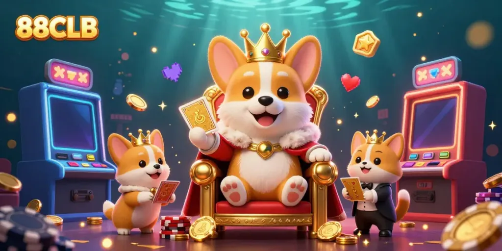 Play exciting casino games at 88CLB with charming characters and vibrant visuals.