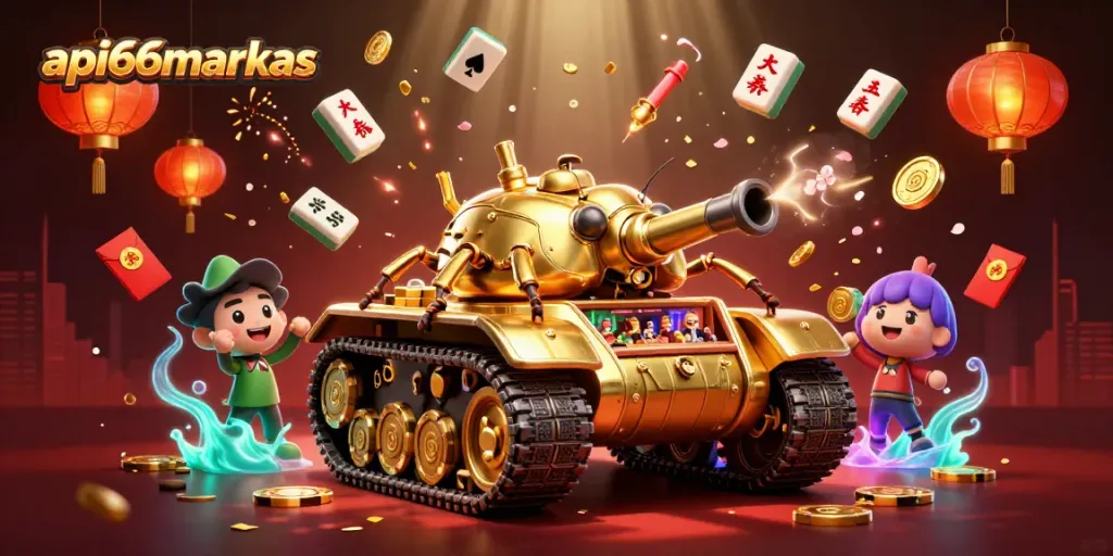 Experience thrilling gameplay with api66markas in a vibrant 3D casino scene filled with action.