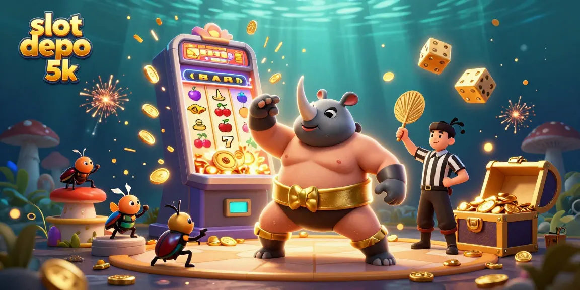 Slot depo 5k menampilkan pemandangan keceriaan dengan karakter unik dan jackpot menggiurkan.