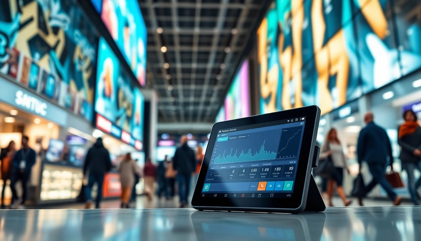 Optimizing retail operations with people counting software displayed in an engaging environment.